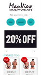 Mobile Screenshot of manviewbodywear.com